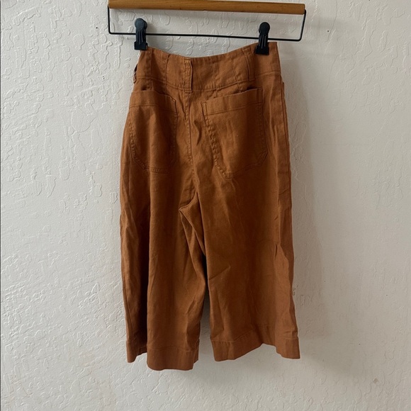 Anthropologie Maeve Colette Tan Camel Longline Shorts Size 26 NWT - Picture 6 of 6